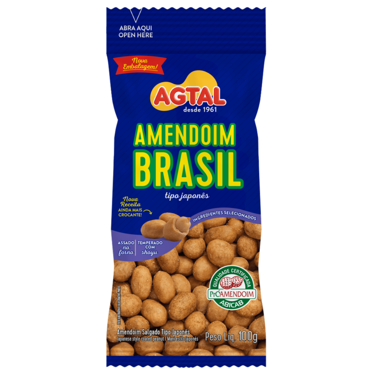 amendoim brasil tipo japonês 100g
