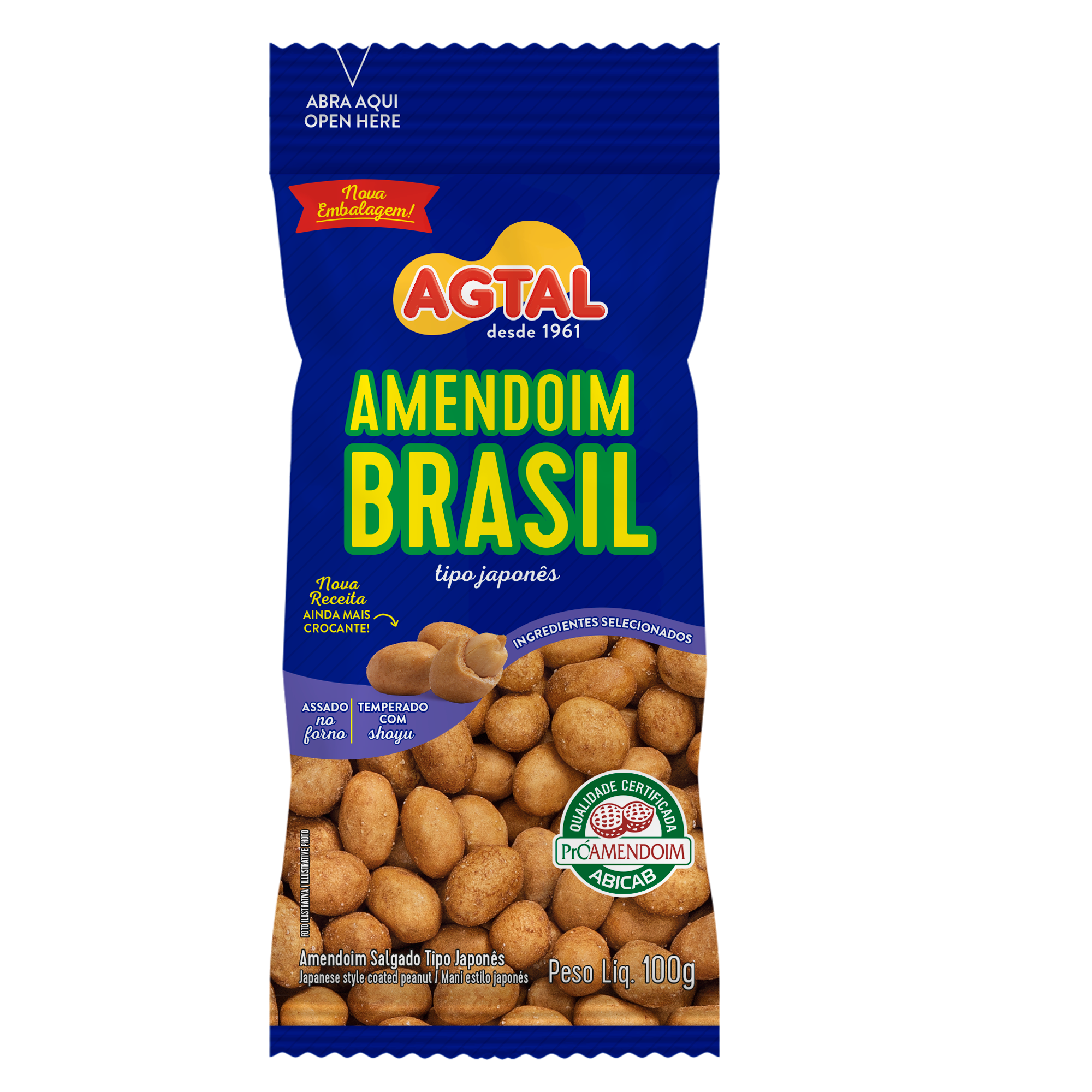 Amendoim Brasil 100g