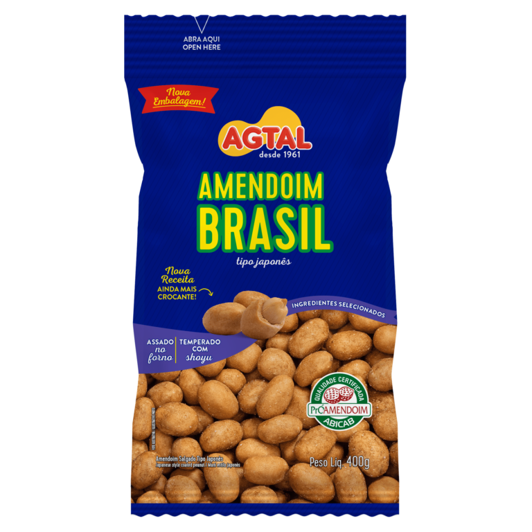 amendoim brasil tipo japonês 400g