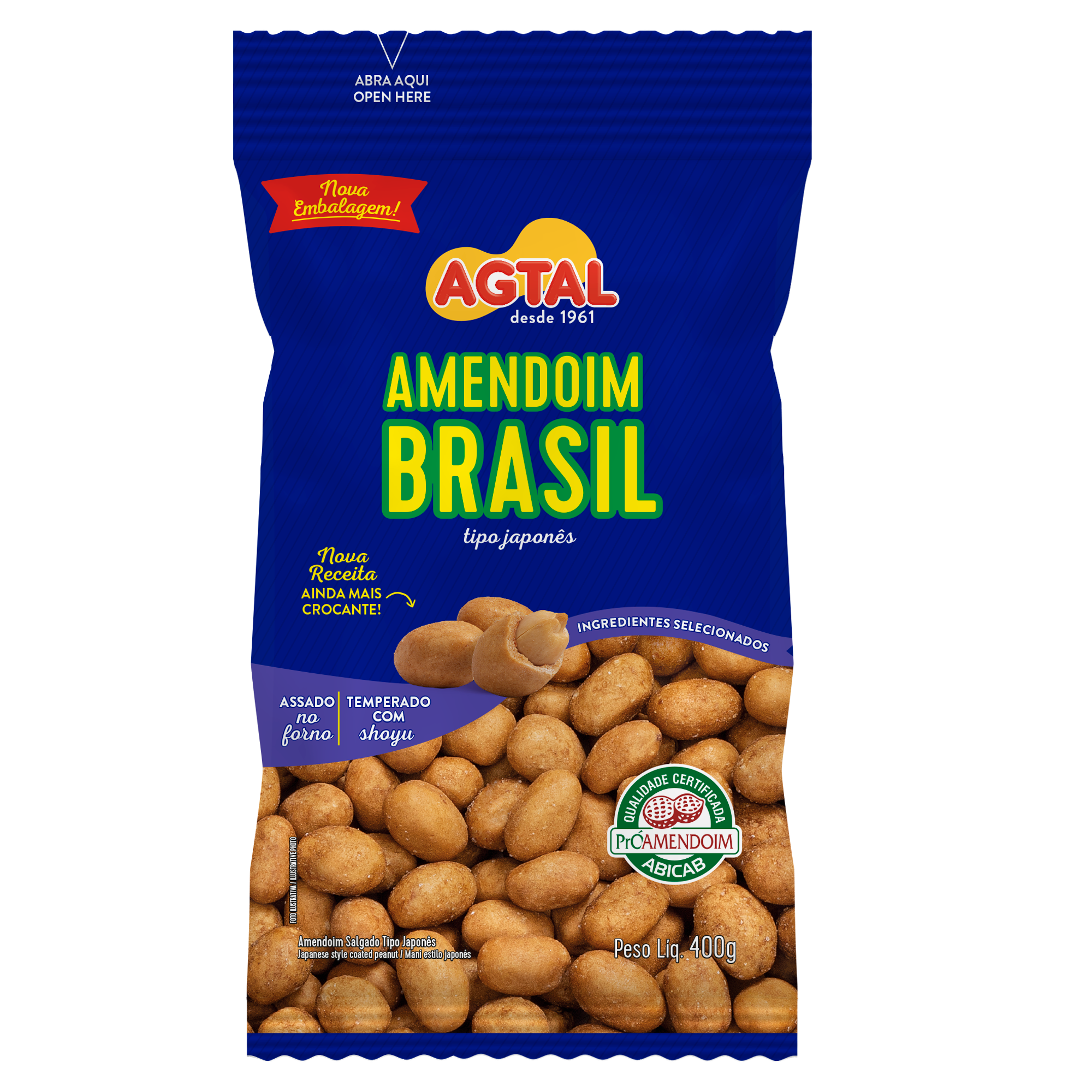 Amendoim Brasil 400g