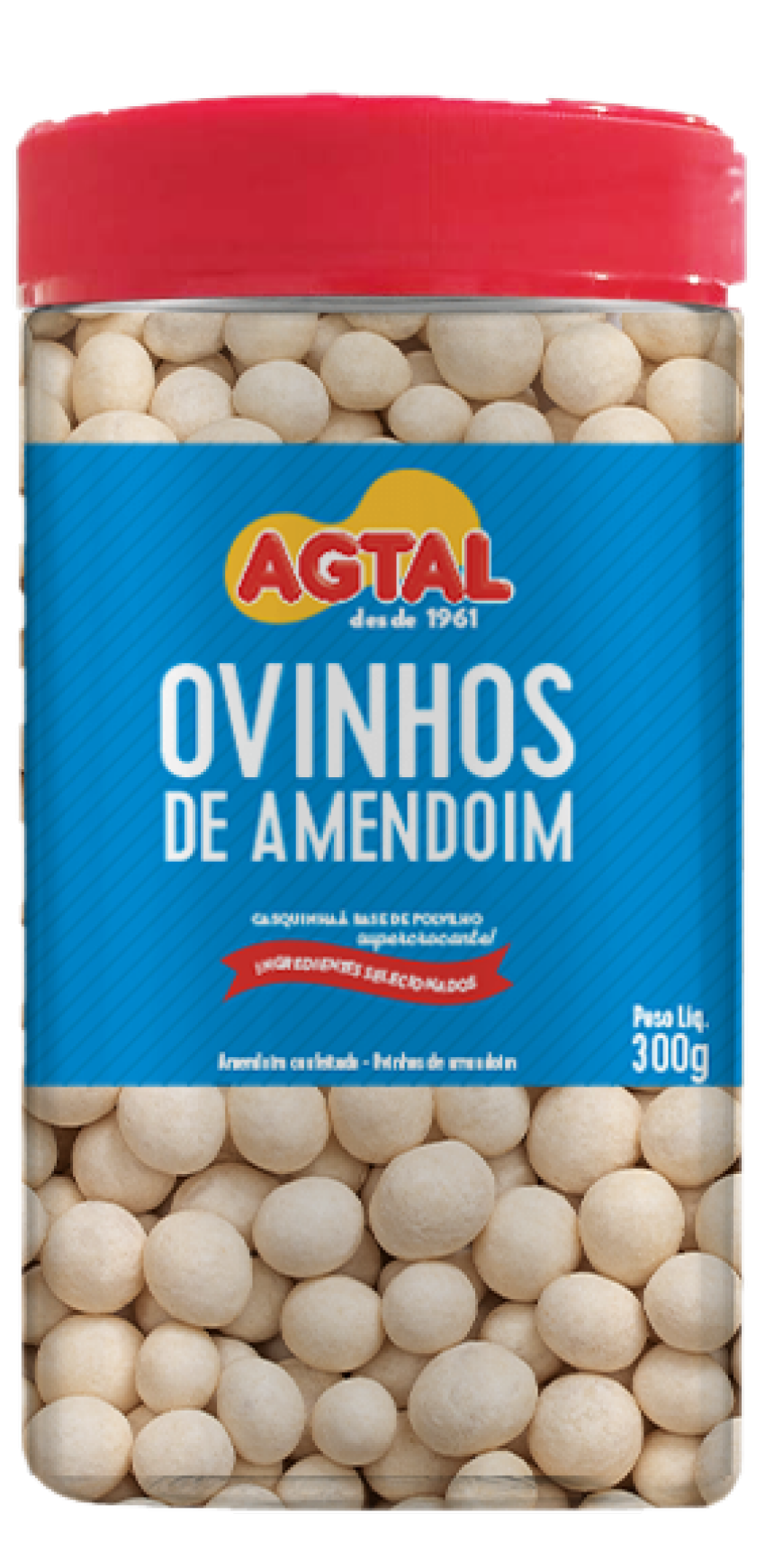 Ovinhos de Amendoim Agtal 300g
