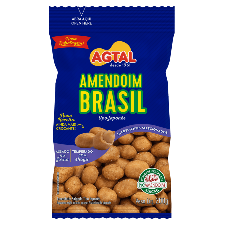 amendoim brasil tipo japonês 200g