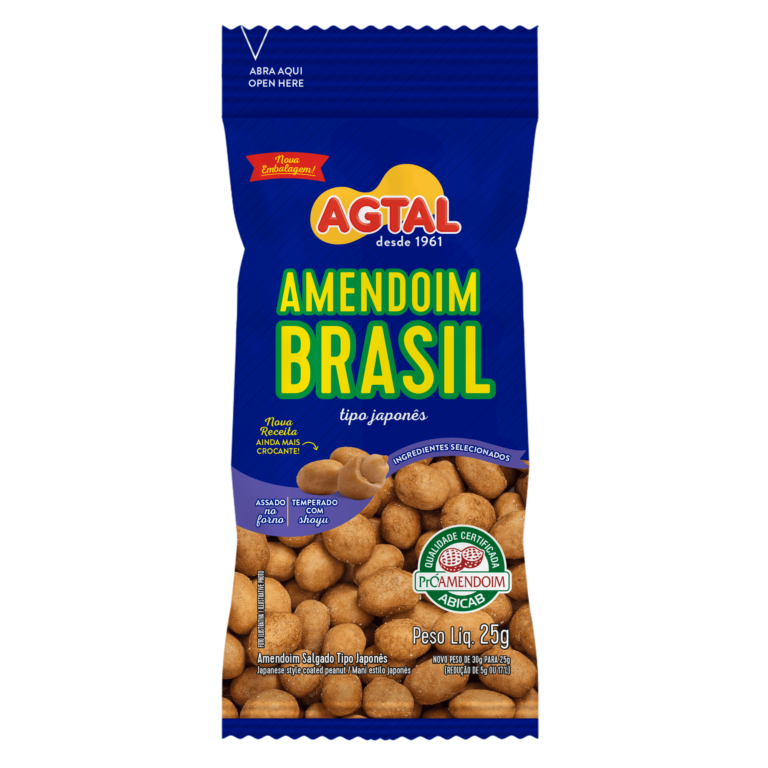 amendoim brasil tipo japonês 25g