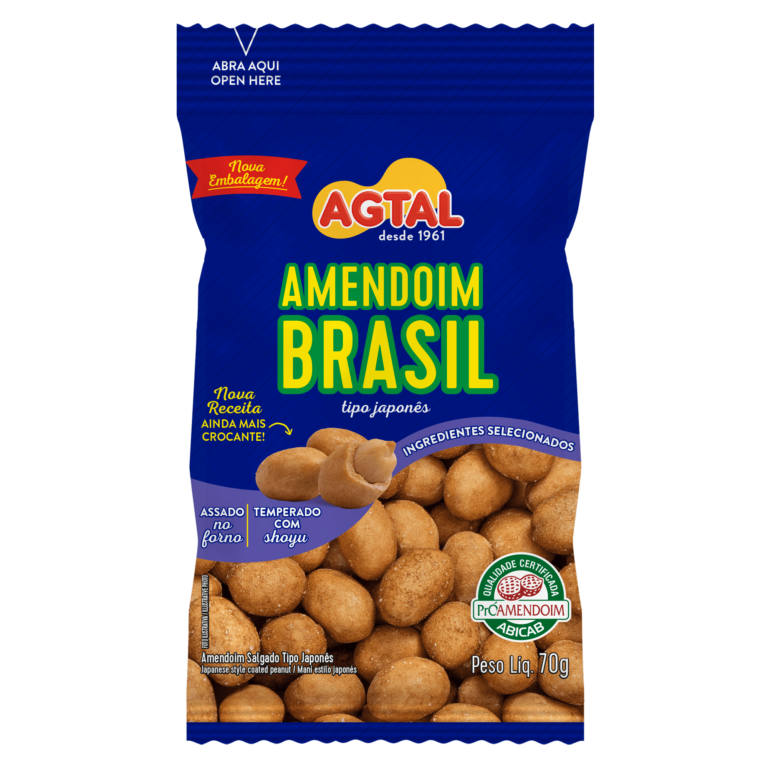 amendoim brasil tipo japonês 70g
