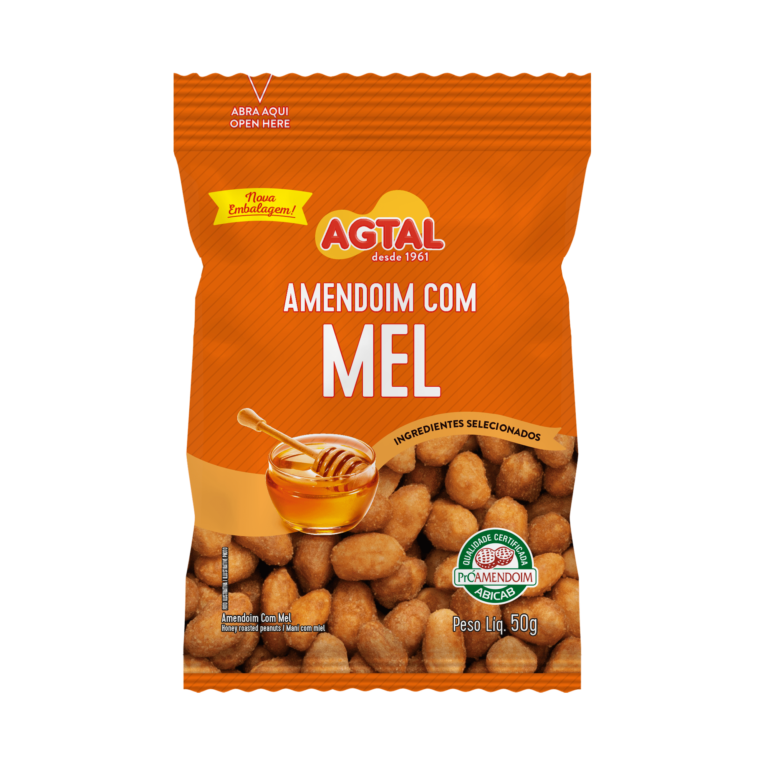 amendoim com mel 50g