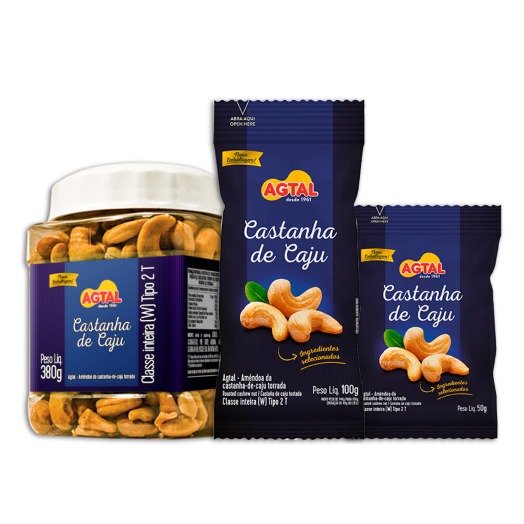 Castanha de caju torrada Agtal 100g